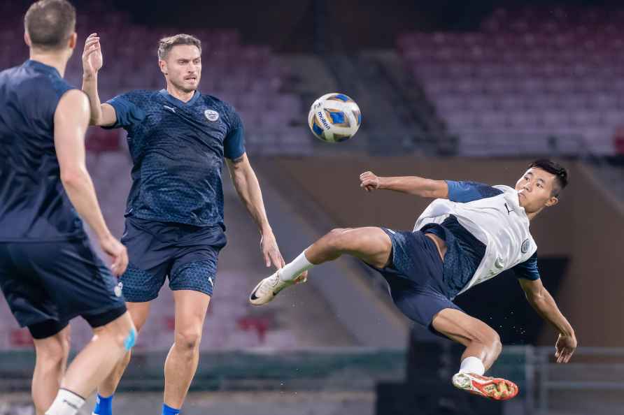 AFC Champions League: Mumbai City practice