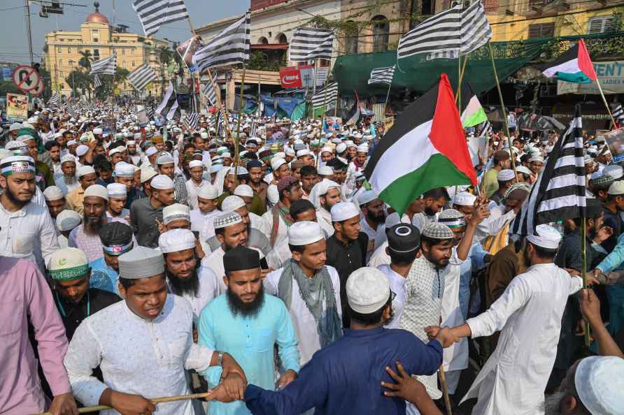 March for Palestinians in Kolkata