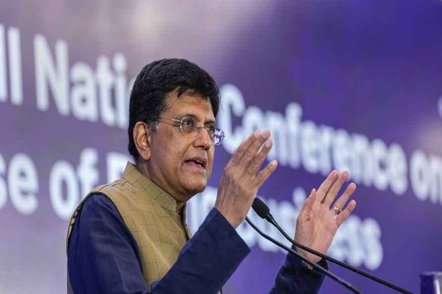 Piyush Goyal at CII's conference in Delhi