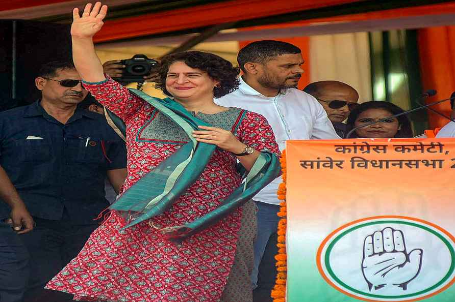 Priyanka Gandhi in Indore