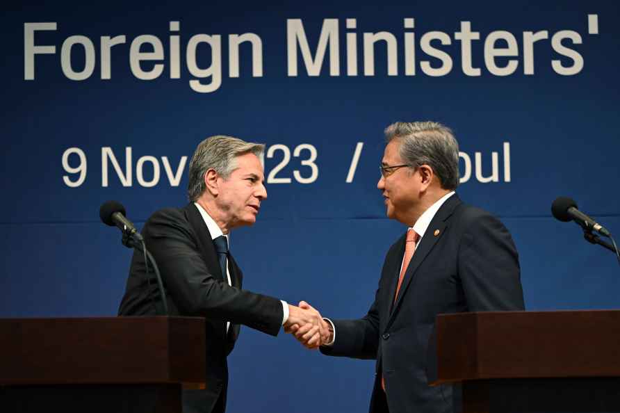 Antony Blinken and South Korean Foreign Minister