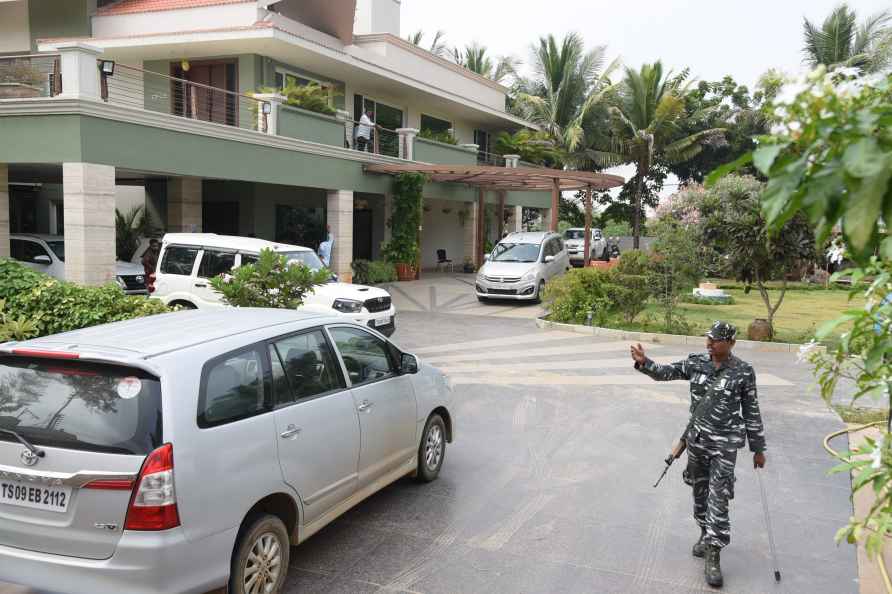 IT search at Srinivas Reddy's premises in TL