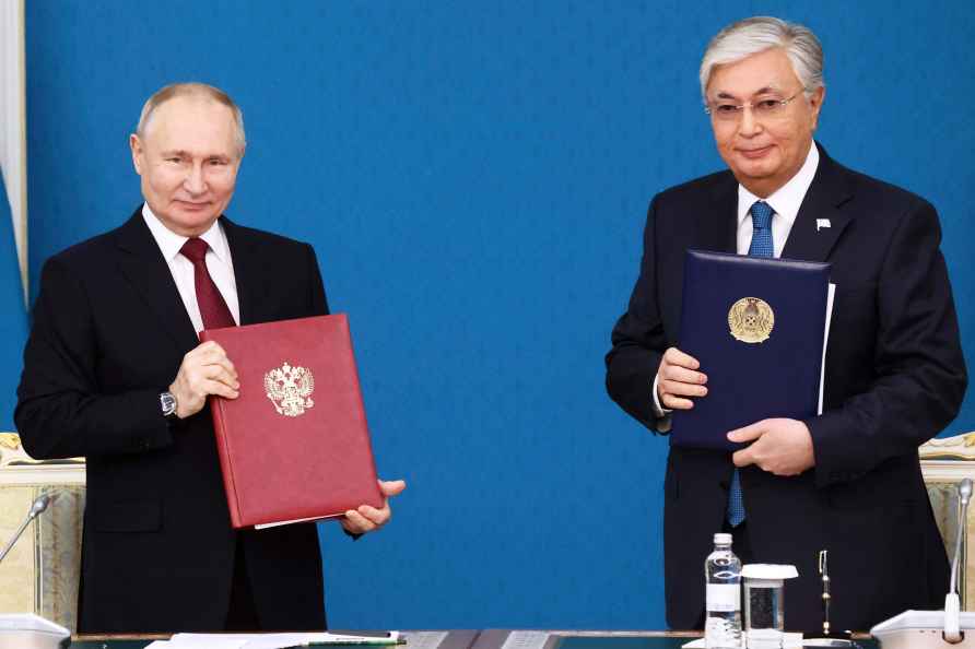 Vladimir Putin, Kassym-Jomart Tokayev