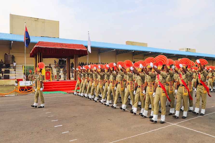 BSF passing out parade and convocation in Latur