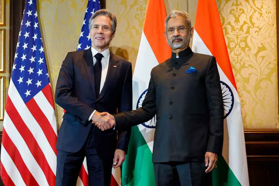 S Jaishankar with Antony Blinken