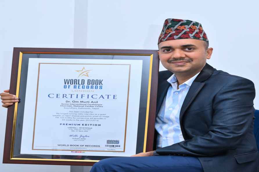 Dr. Om Murti Anil sets Guinness World Record