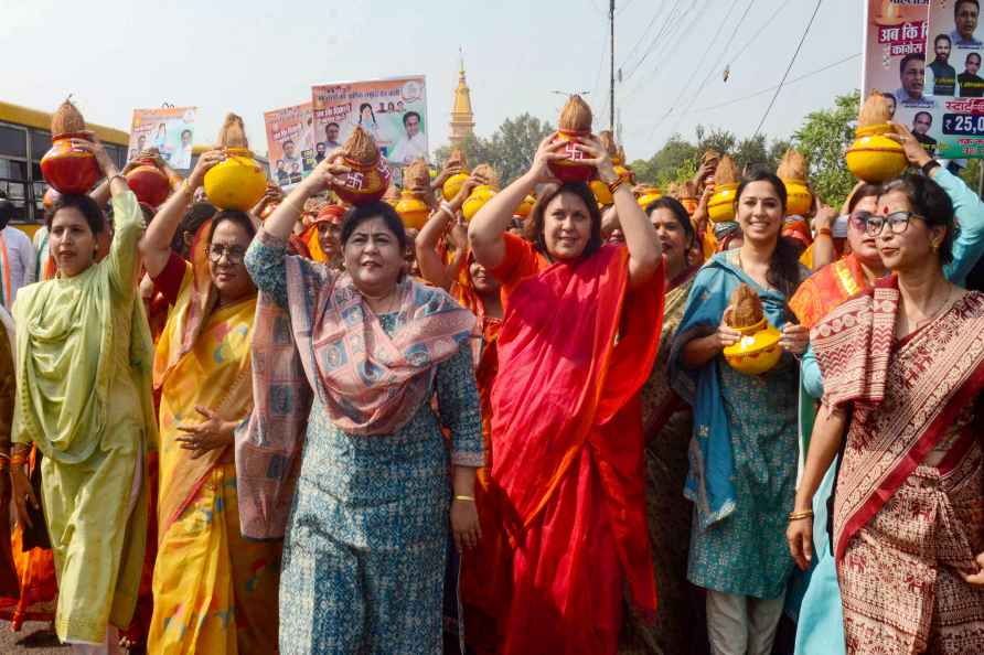 Congress 'kalash yatra' in Bhopal