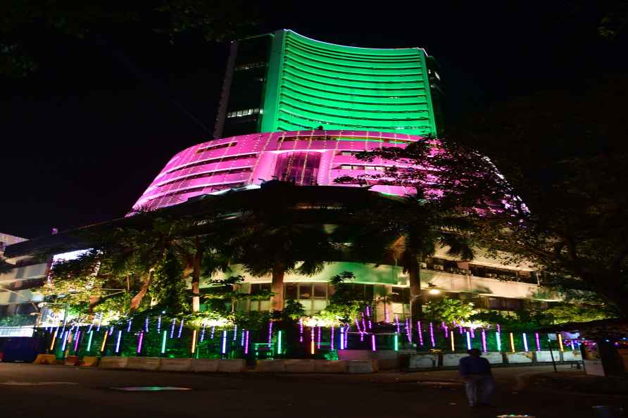 BSE building on the occasion Diwali festival