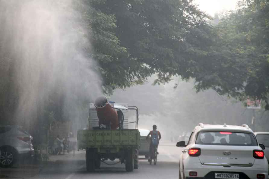 Weather: Anti-smog gun used to curb pollution