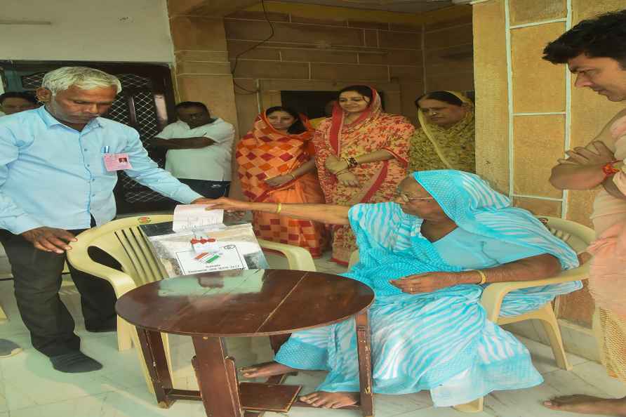 Home voting facility in Rajasthan