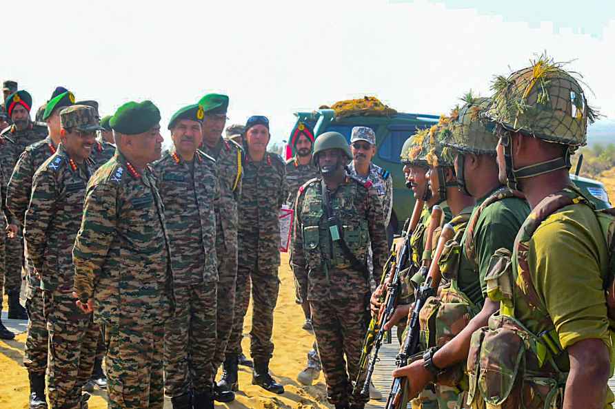 Validation Exercise of a Strike Corps in the Deserts