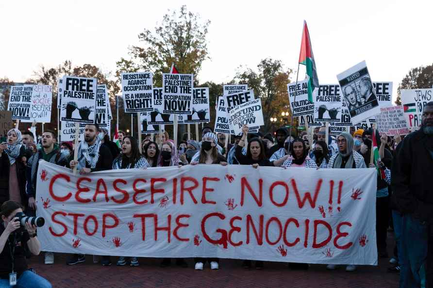 Protest for Palestinians in Washington