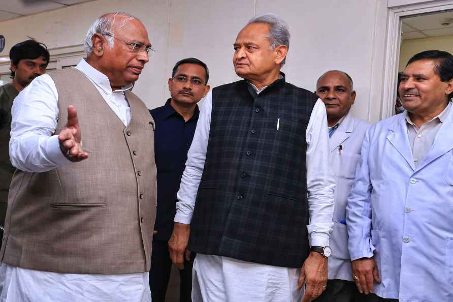 Kharge and Gehlot meet Harshadipati Valmiki