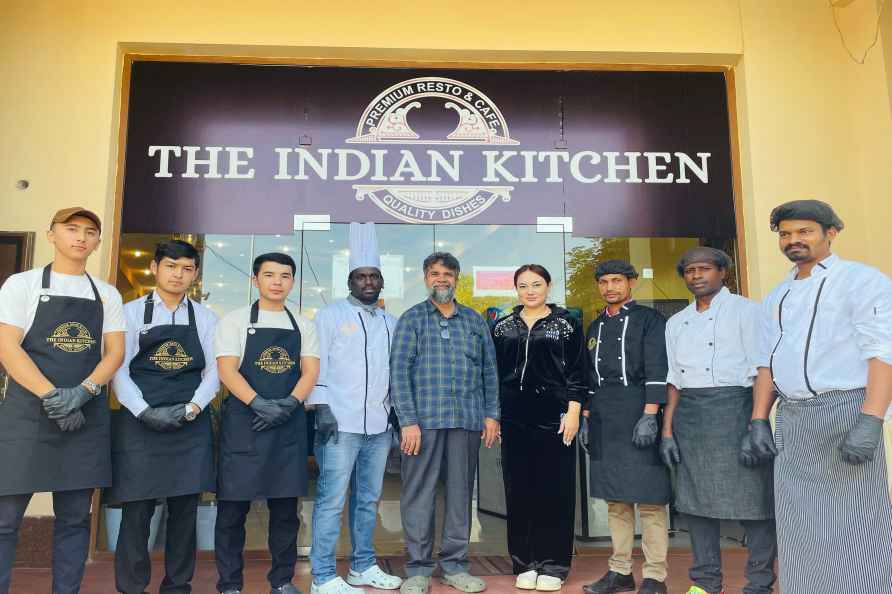 Indian restaurant in Uzbekistan