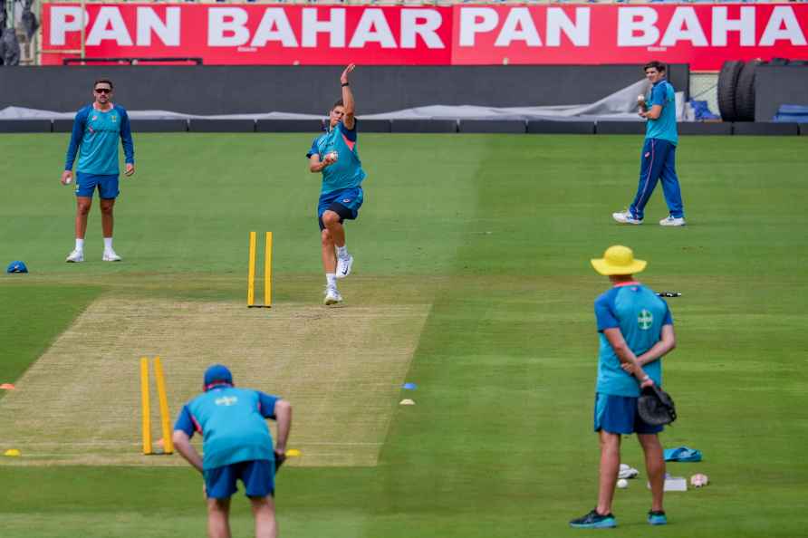 IND vs AUS T20I: Aus practice