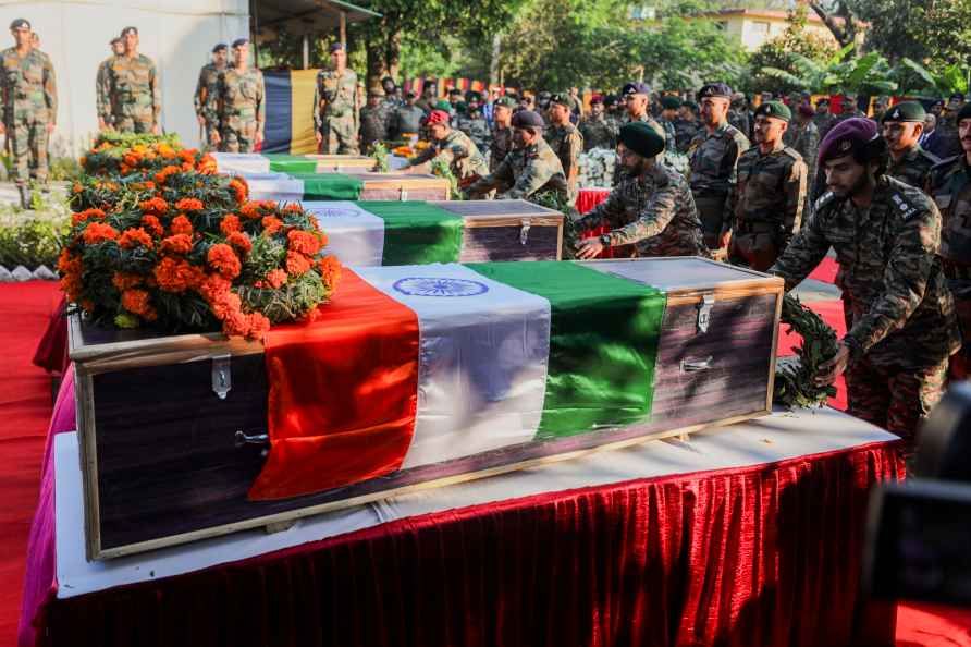 Wreath laying of Rajouri encounter martyrs