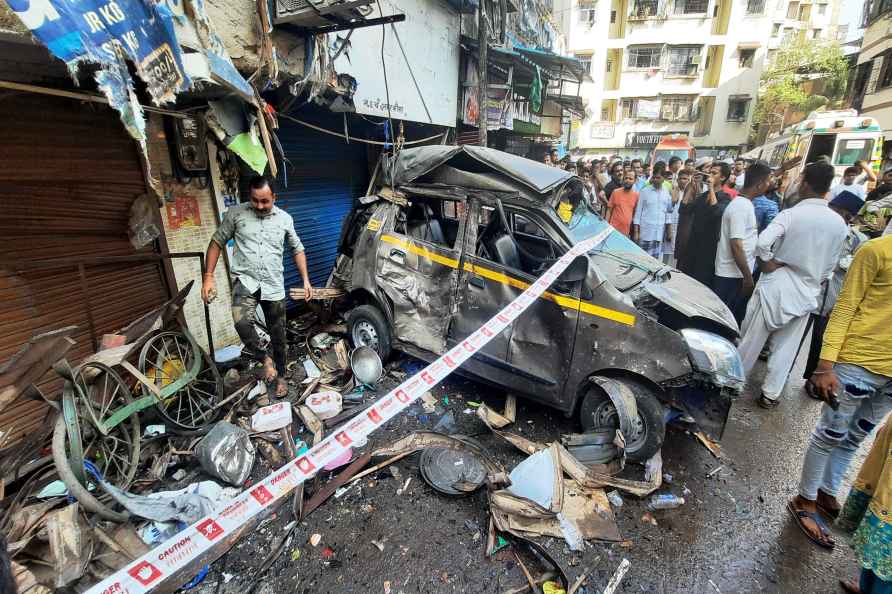 Gas explosion in scrap shop in Thane