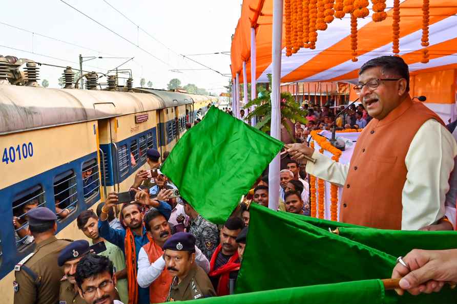 BJP MP Ravi Shankar Prasad in Patna