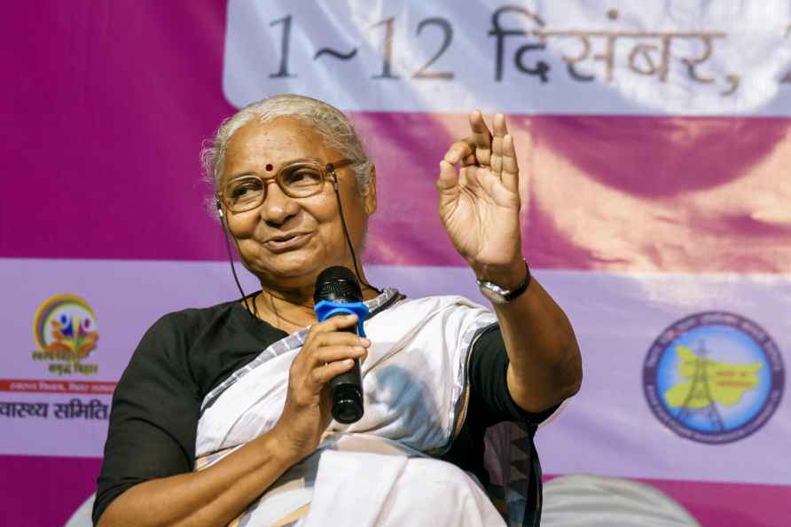 Medha Patkar at Patna Book Fair