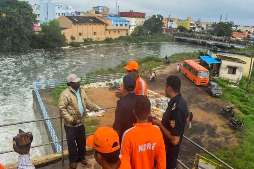 **EDS: IMAGE VIA @04NDRF POSTED ON SUNDAY, DEC. 3, 2023** Tiruvallur...