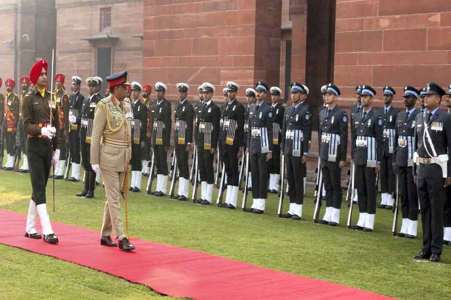 Sri Lankan CDS Gen Shavendra Silva in Delhi