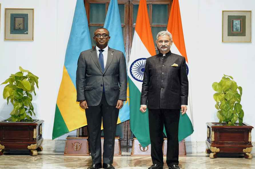 Rwanda's Foreign Minister in Delhi