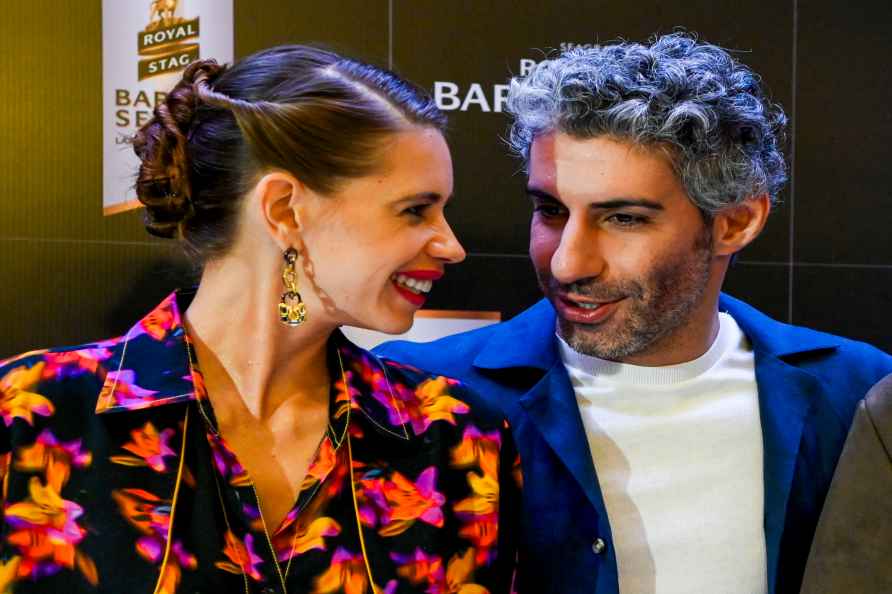 Kalki Koechlin, Jim Sarbh in Kolkata