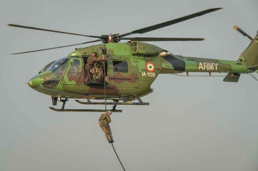 'Military Tattoo' drill during Vijay Diwas celebration