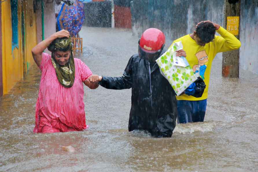 Heavy rains in Kanyakumari