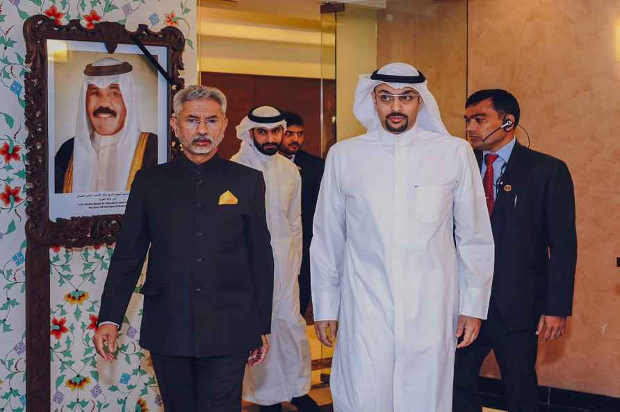 S. Jaishankar at Embassy of Kuwait