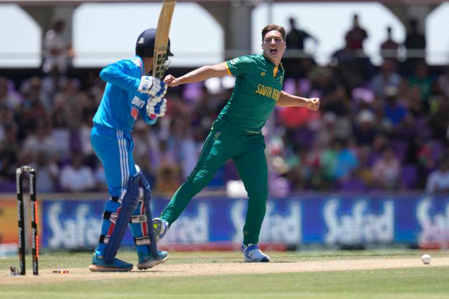 One Day International cricket match between South Africa and India