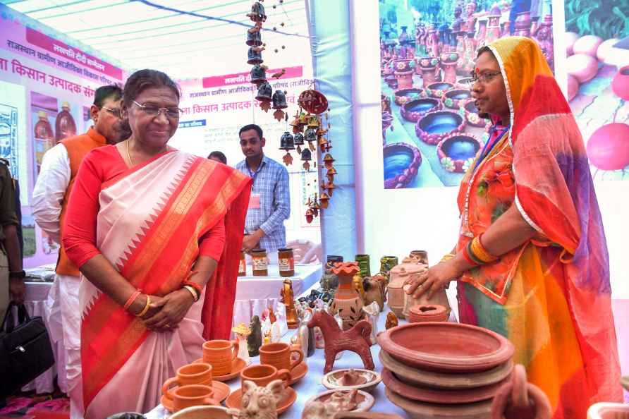 Prez Murmu at Lakhpati Didi Sammelan