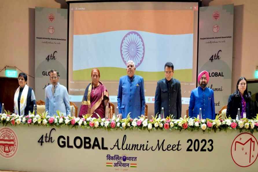 VP Dhankhar at PU Global Alumni Meet