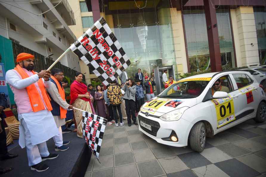 Namo Car Rally 2023 in Patna