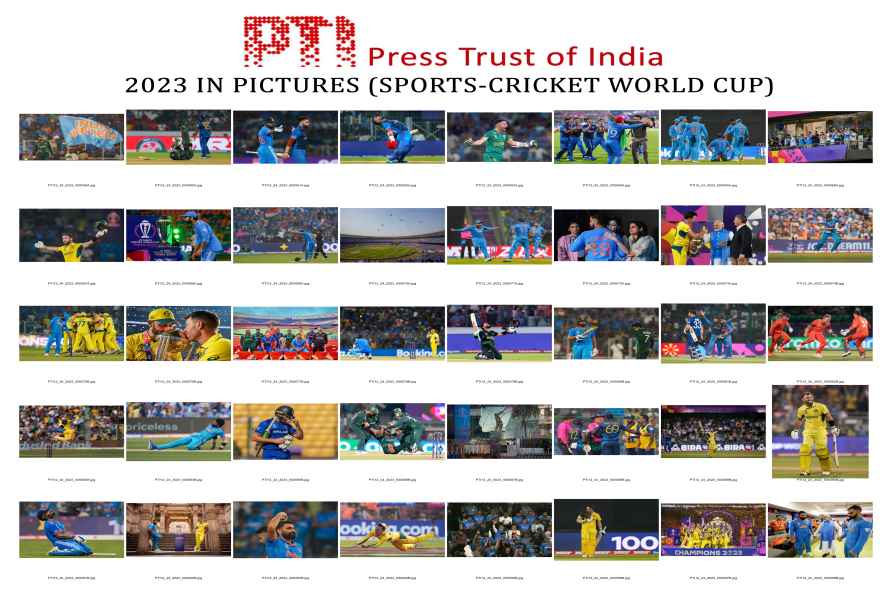 Contact-Sheet of Yearenders: Cricket World Cup