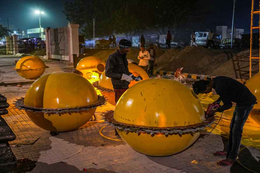 Surya Stambh installed in Ayodhya