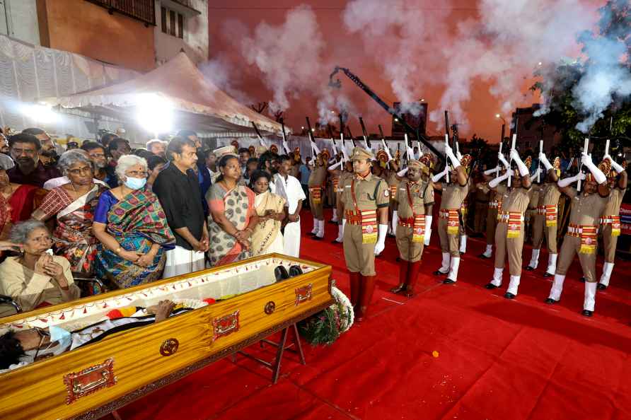 Funeral of Vijayakanth