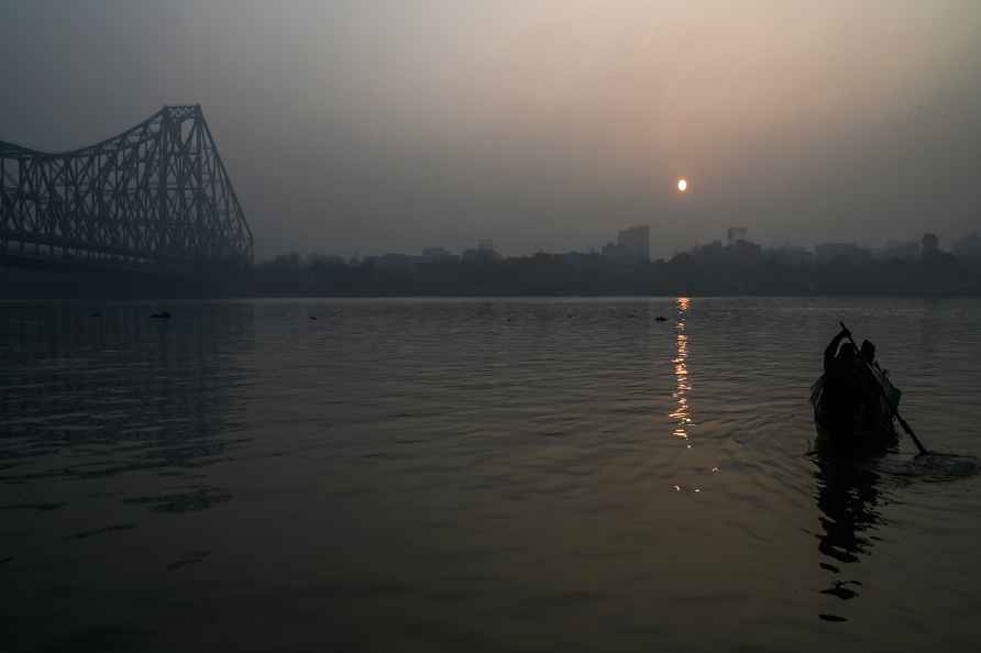 New Year 2024: First sunrise in Kolkata