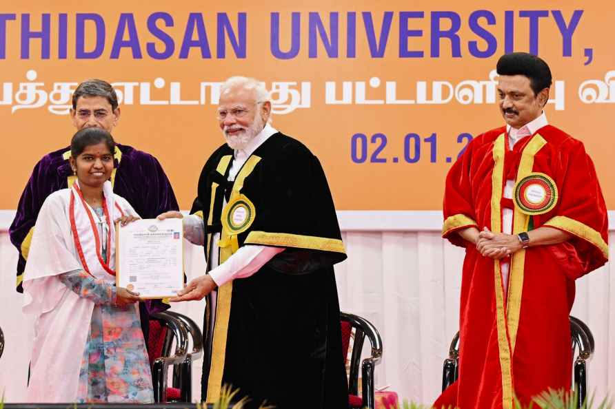 Convocation of Bharathidasan University