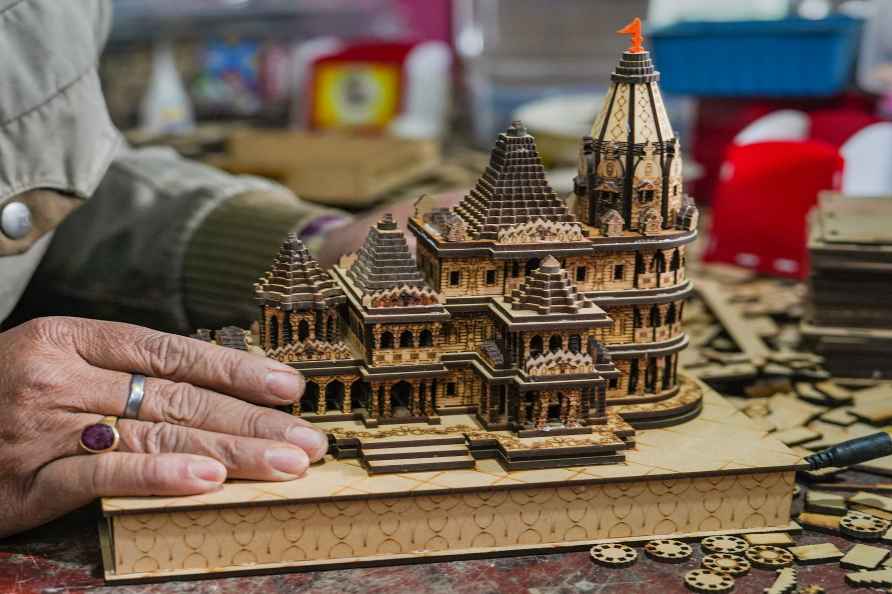 Ram Temple's models sold in Ayodhya