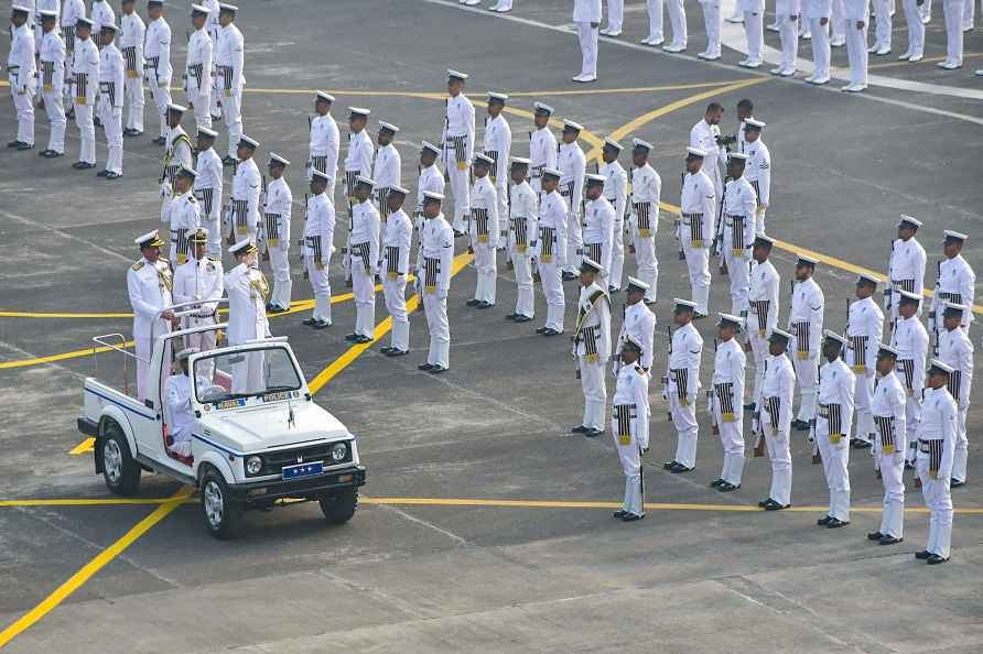 Vice Adm Sanjay Jasjit Singh in Mumbai