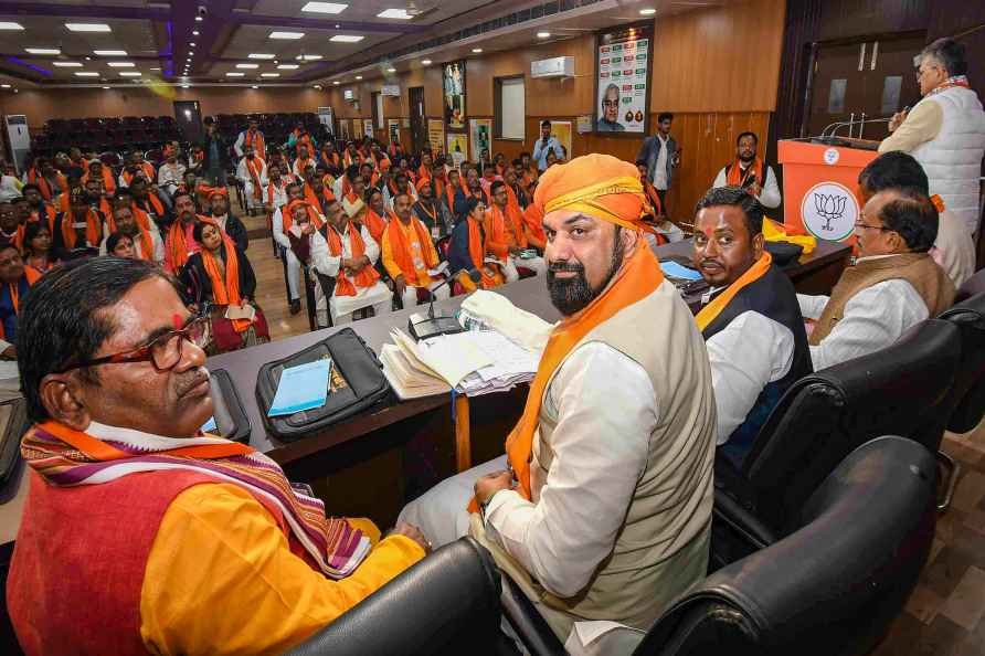 BJP OBC Morcha meeting in Patna