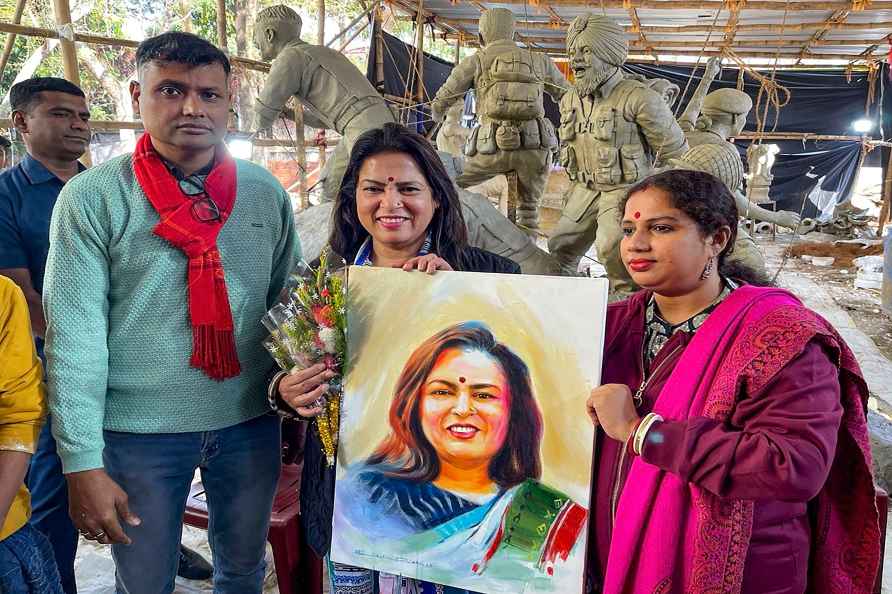 Meenakshi Lekhi in Agartala