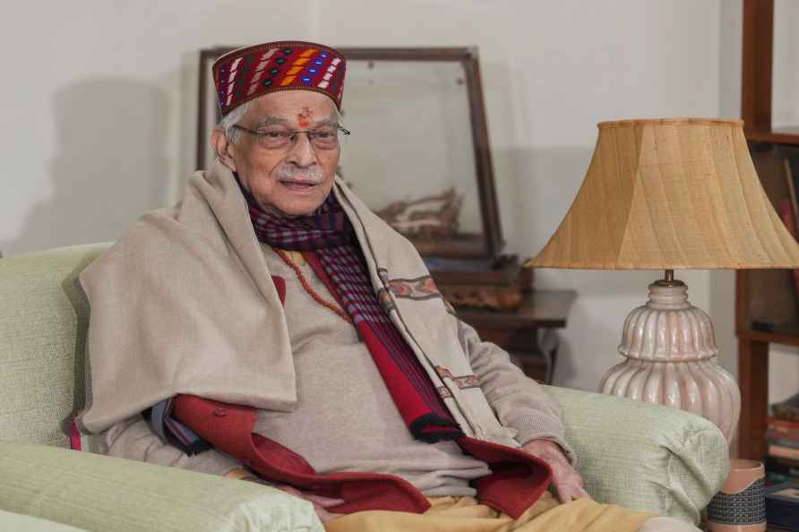 New Delhi: Veteran BJP leader Murli Manohar Joshi at his residence...