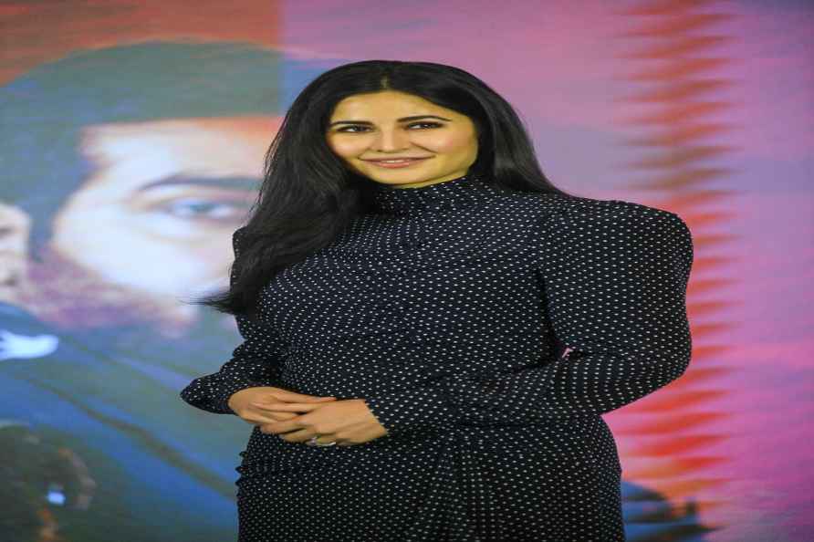 New Delhi: Bollywood actor Katrina Kaif during a promotional event...