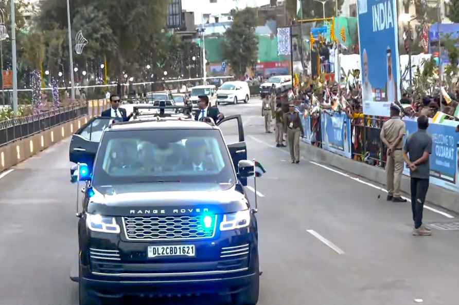 PM Modi holds roadshow in Ahmedabad