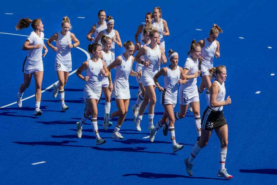 FIH Hockey Olympic Qualifiers: Germany training