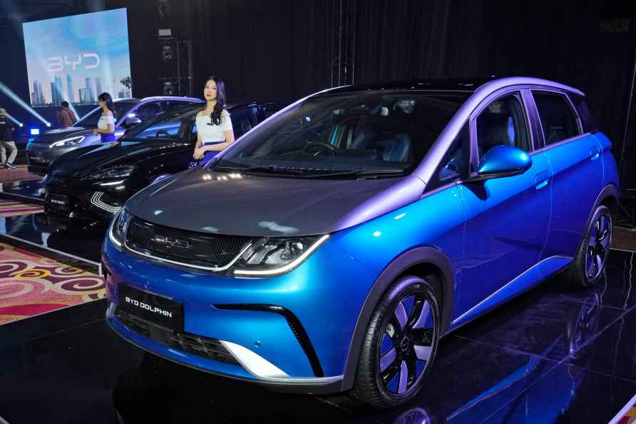 BYD electric vehicles