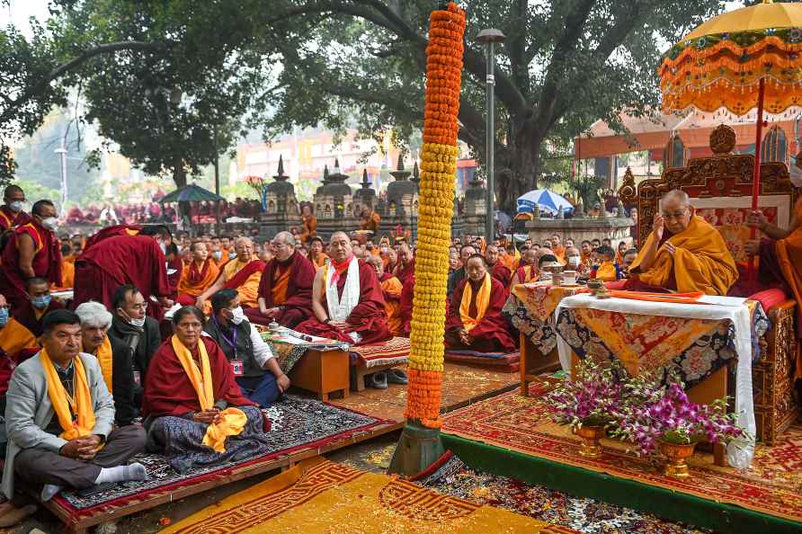 Nigma Monlam Puja at Mahabodhi Temple