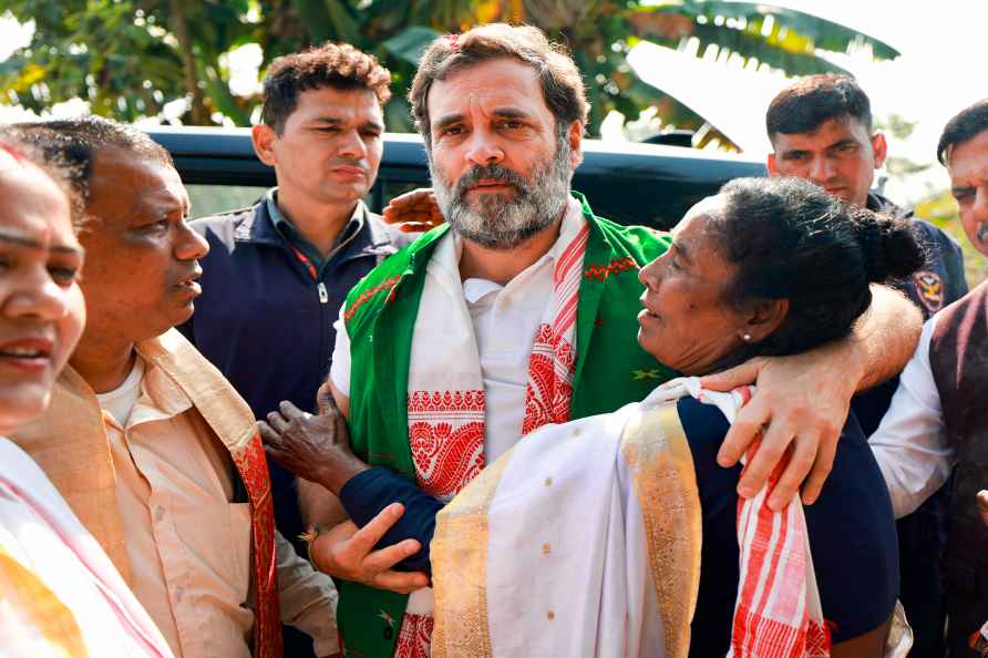 Rahul Gandhi in Majuli